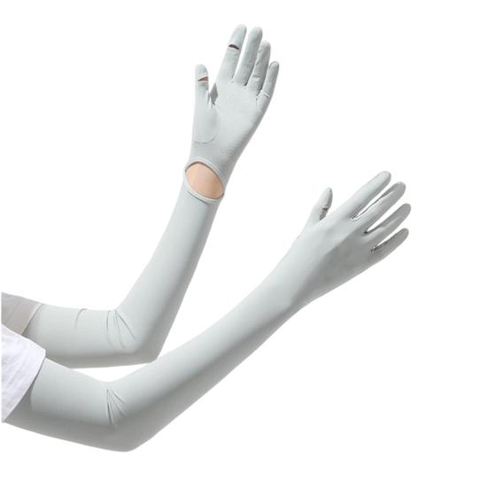 UV Protection Driving Gloves Anti-Slip Palm Long Sun Protection Gloves
