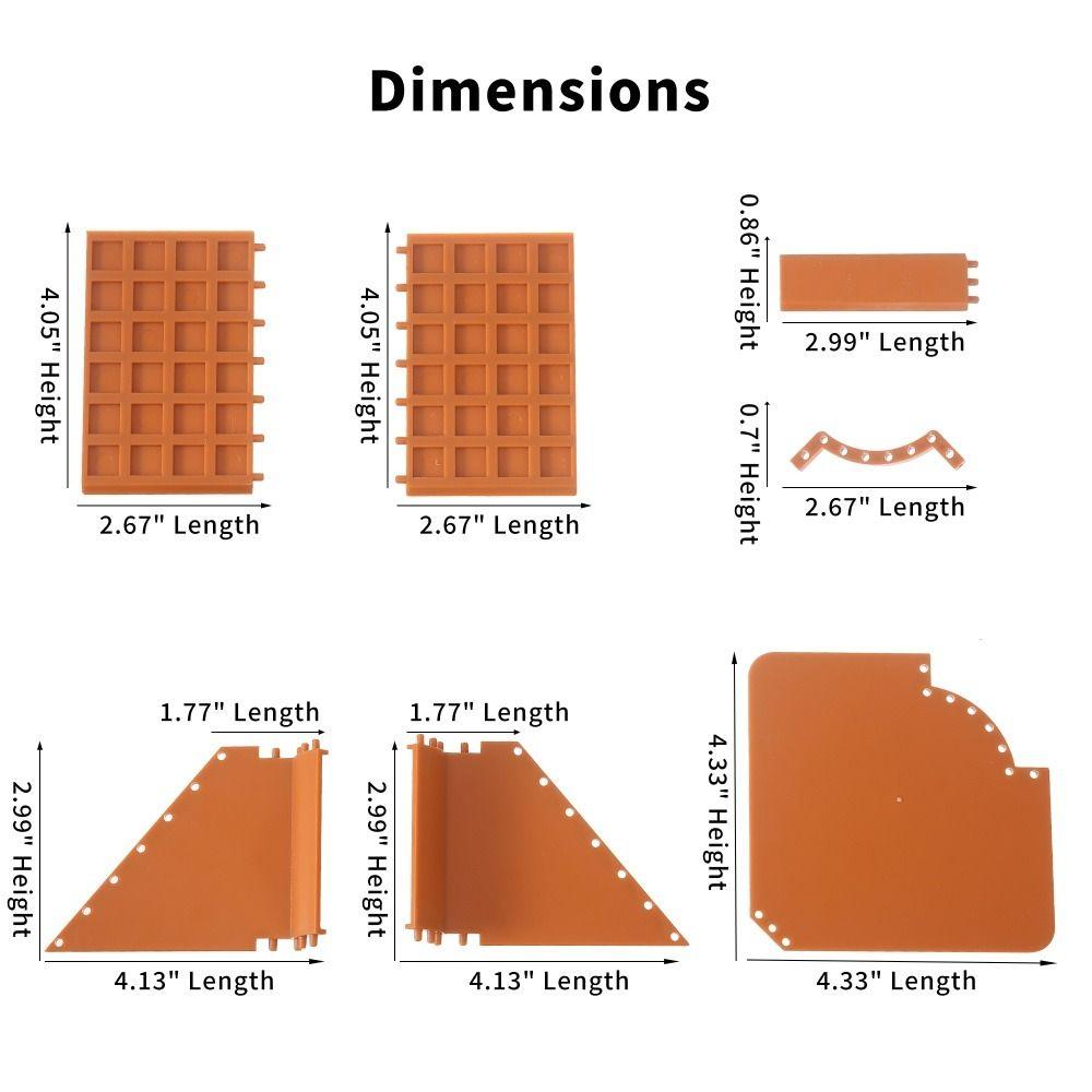Multifunctional Aquarium Underground Tunnel Cave Underground Design Under Gravel Tunnel Hermit Crab Cave Climbing Structure