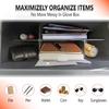 Upgrade Glove Box Dividers Organizer For Ford Bronco Sport 2025 -2024 Accessories,Car Glove Box Organizer Divide Space ABS Storage Classification