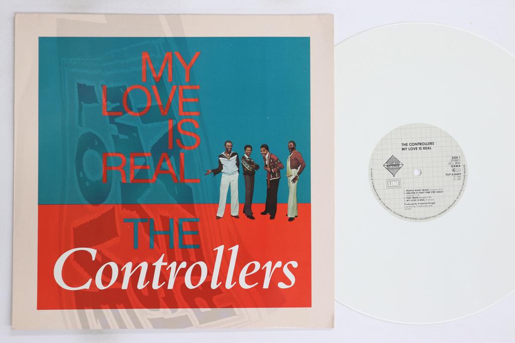 LP Record CONTROLLERS - My Love Is Real TLLP400409 TIMELESS 1987 Germany Soul/Funk Used