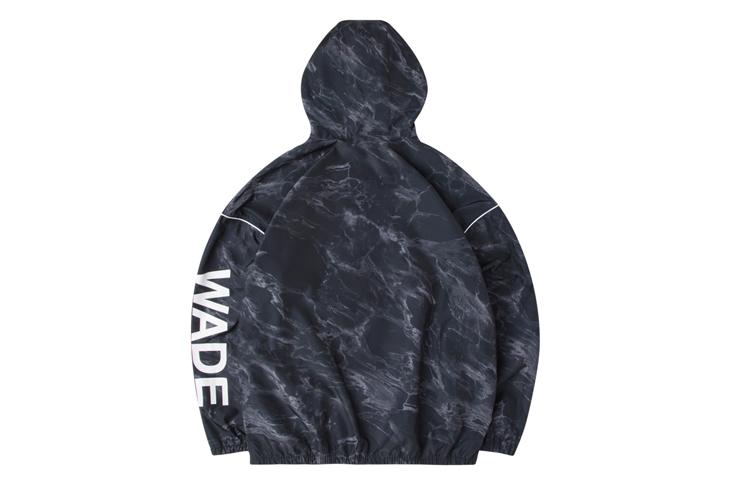 Li Ning Jacket Men's Standard Black Print AFDQ399-1