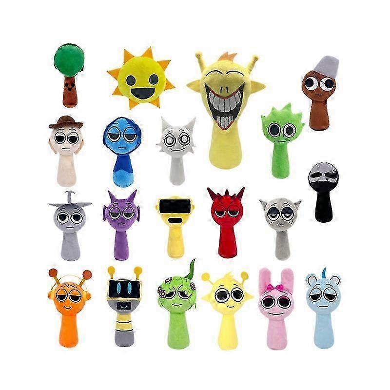 Sprunki Plush Toy Plushies Stuffed Sprunki Game Doll Kids Gifts _b