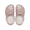 Crocs Classic Glitter Clog Sandals, Toddler Size, Quartz Glitter, 12cm, Sizes 12-17.5cm