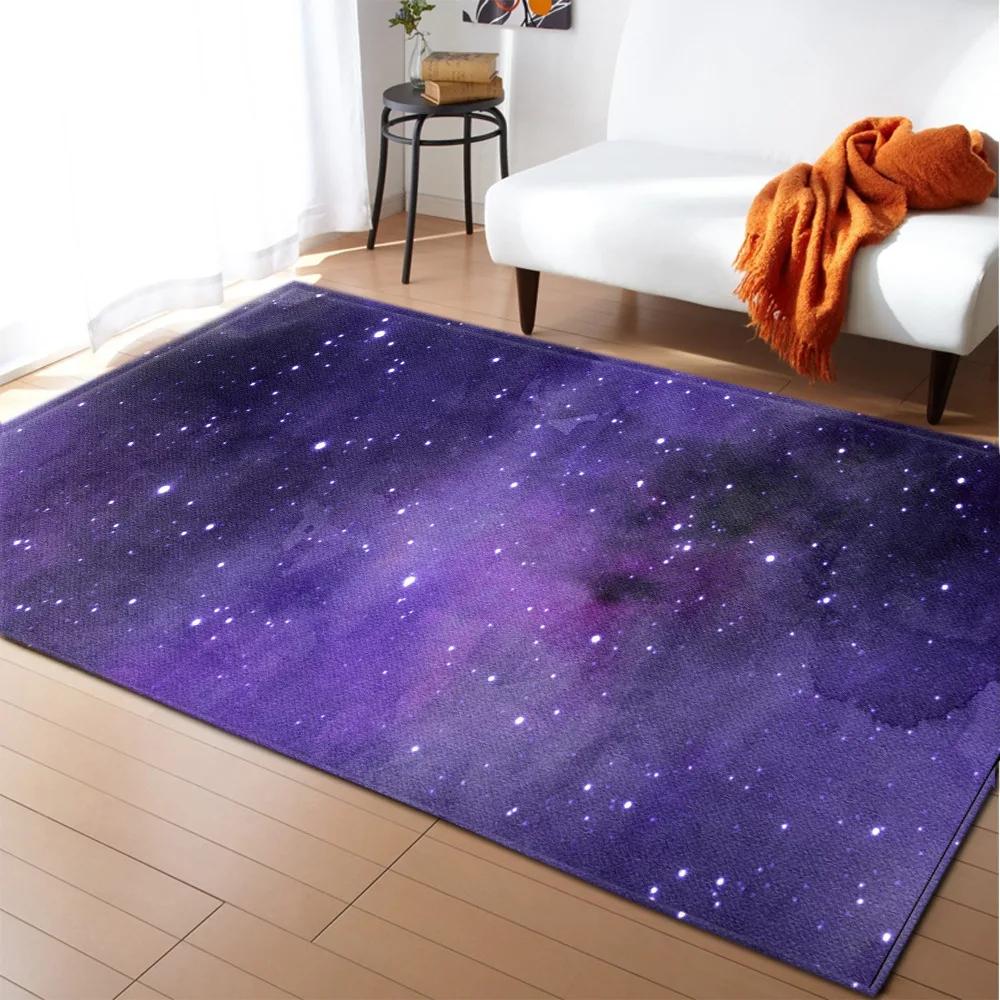 3D Solar System Children Room Carpet Space Planet Rug for Boy Bedroom Anti-slip Mat Bathroom Home Decor Play Crawling Floor Mat
