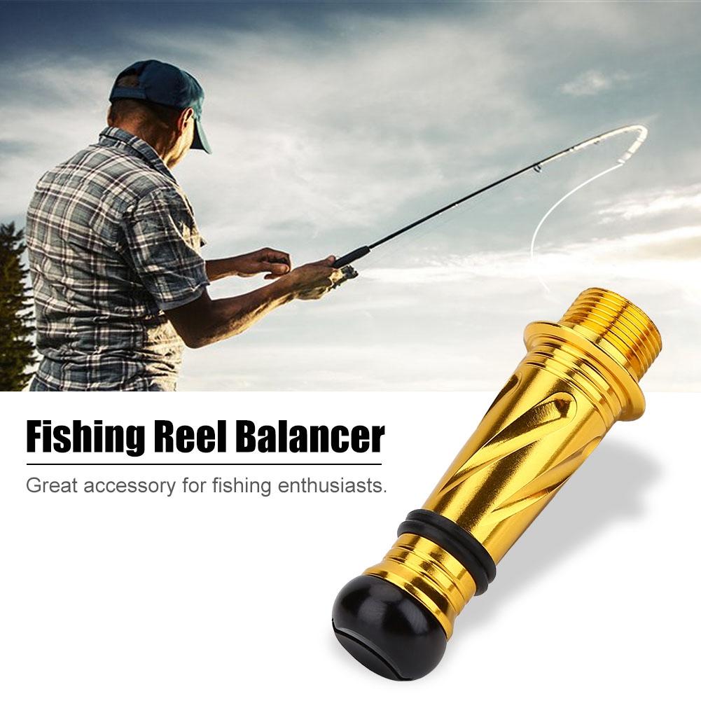 Anti collision Fishing Reel Wheel Balancer Balance Device Fishing Accessory (Gold)