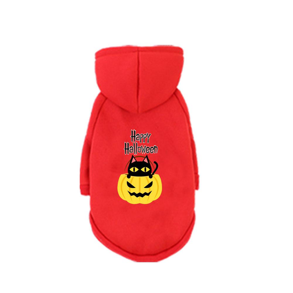 1 Pc Halloween Pet Hooded Sweatshirt Cats & Dogs Easter Outfits Pomeranians Golden Retrievers Halloween Party Accessories.