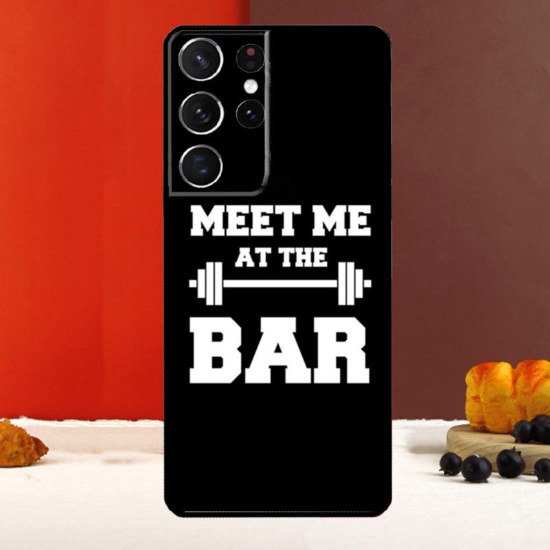 Bodybuilding Gym Fitness Cover For Samsung Galaxy S25 S24 S23 S22 S21 S20 Ultra S9 S10 Plus S25 FE S24 FE Phone Case