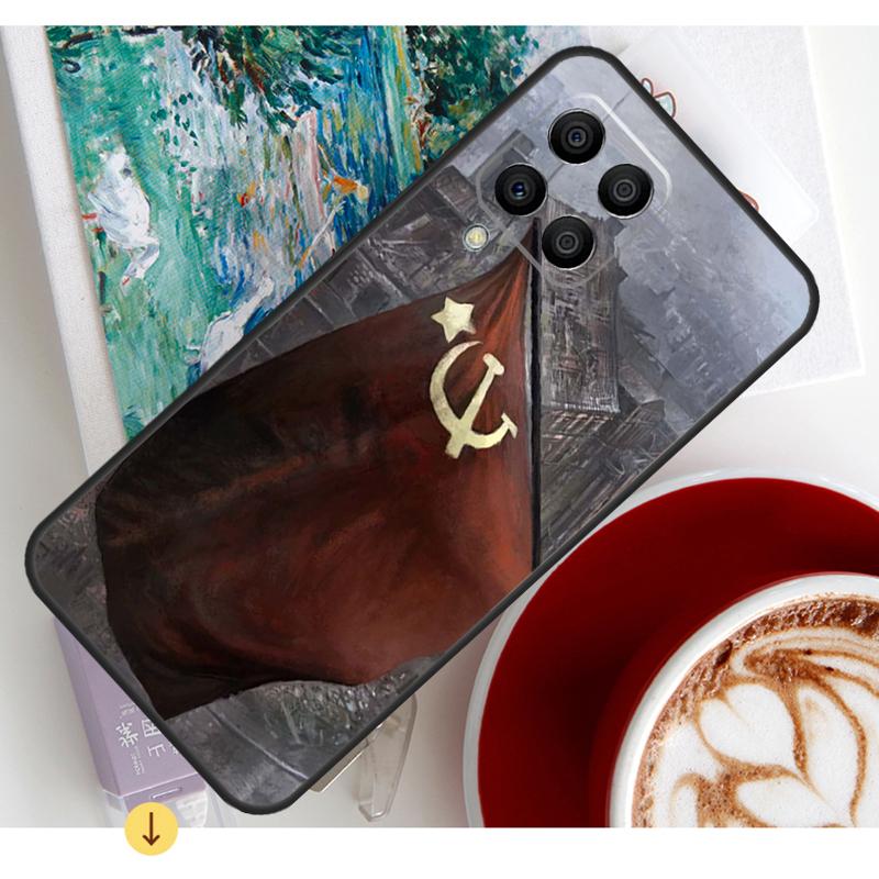 USSR Flag Soviet Union Case For Samsung Galaxy M54 M23 M20 M32 M52 M56 M16 M36 M34 M14 M35 M55 M15 M11 M31 M13 M53