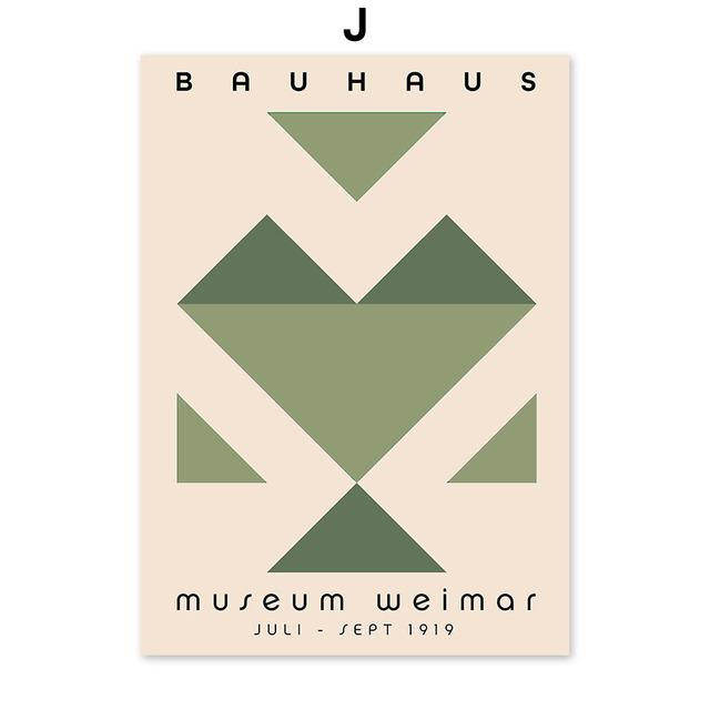 Abstract Matisse Bauhaus Picasso Exhibition Modern Wall Art Prints Canvas Painting Posters Wall Pictures For Living Room Decor No Frame