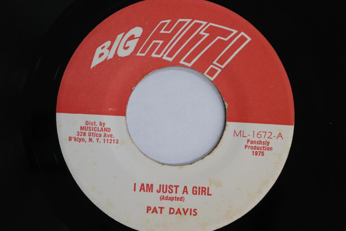 

7inch Record PAT DAVIS - I Am Just A Girl ML1672 BIG HIT! 1975 US Reggae, Ska & Dub Used