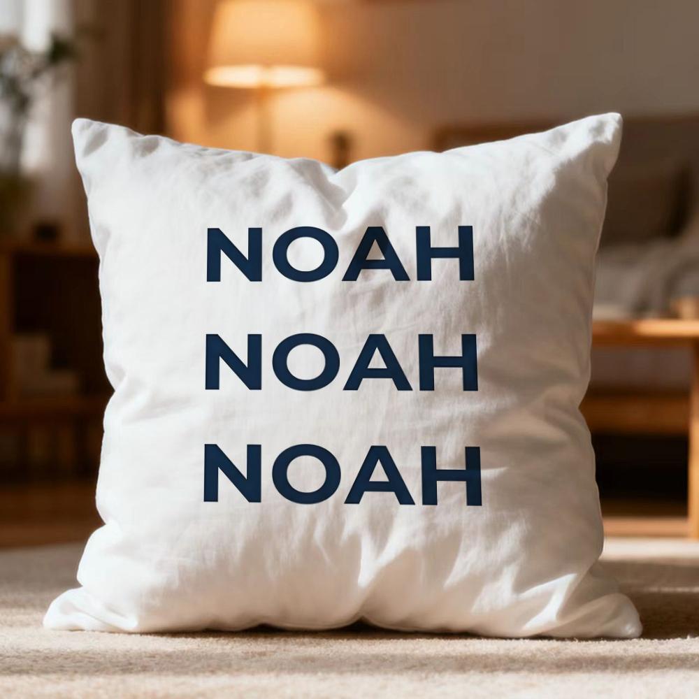 Hot N-NNOAH Cushion Cover Soft Washable Pillow Case Multi-Scene for Couch Bed Travel Office Use