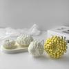 Moule Bougie Fleur de Chrysanthème en Silicone pour Diffuseur en Plâtre Fabrication de Savon Moule Flexible pour Artisanat Fait Maison et Décoration Intérieure