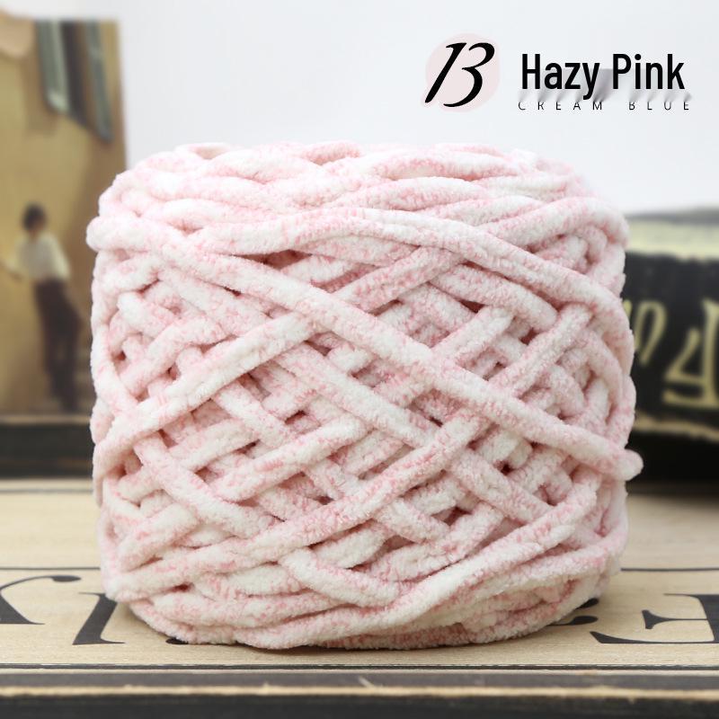 Ice Wool Thick Knitting Yarn for Blankets, Slippers, Neck Warmers, and Scarves