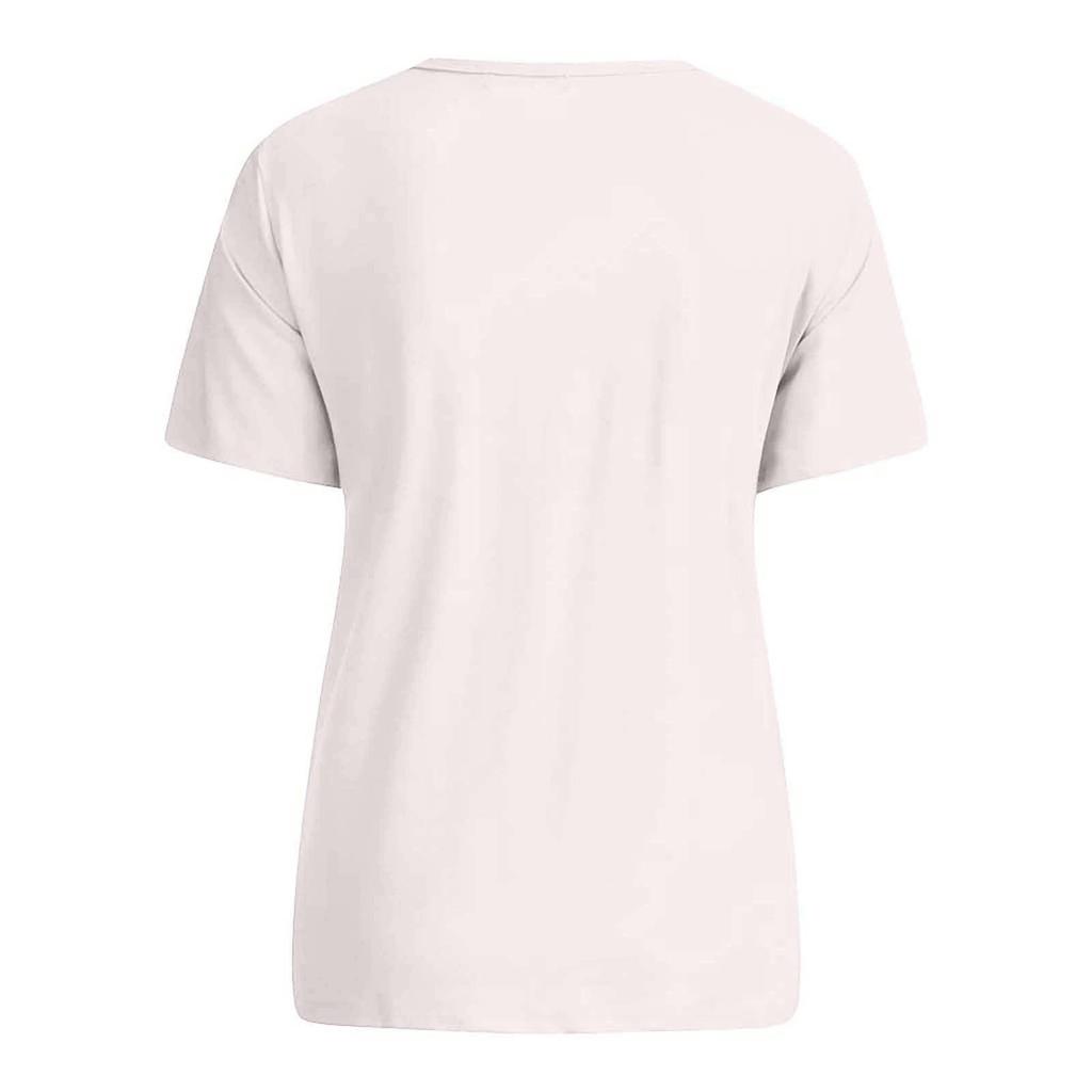 Fashion Women's Casual Loose  T-shirt Butterfly Print Short Sleeve Top