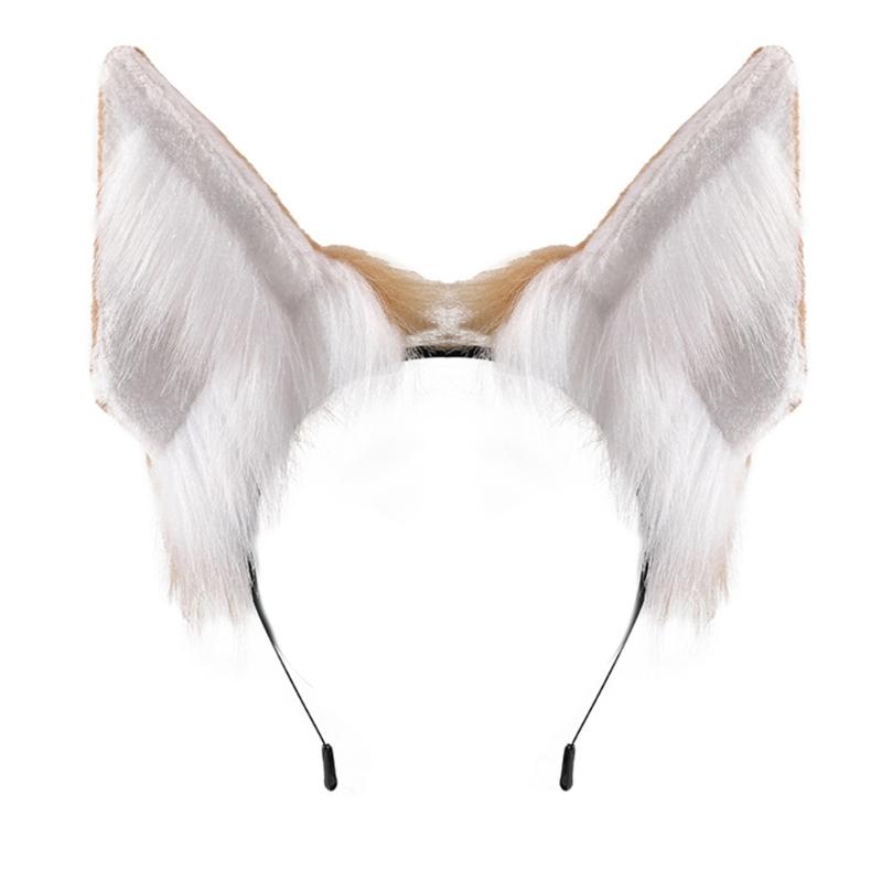 Cute Animal Ear Headband Soft Furry Cosplay Hair Accessory For Anime Conventions Theme Parties