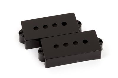 Fender Pure Vintage Precision Bass Pickup Covers, Black