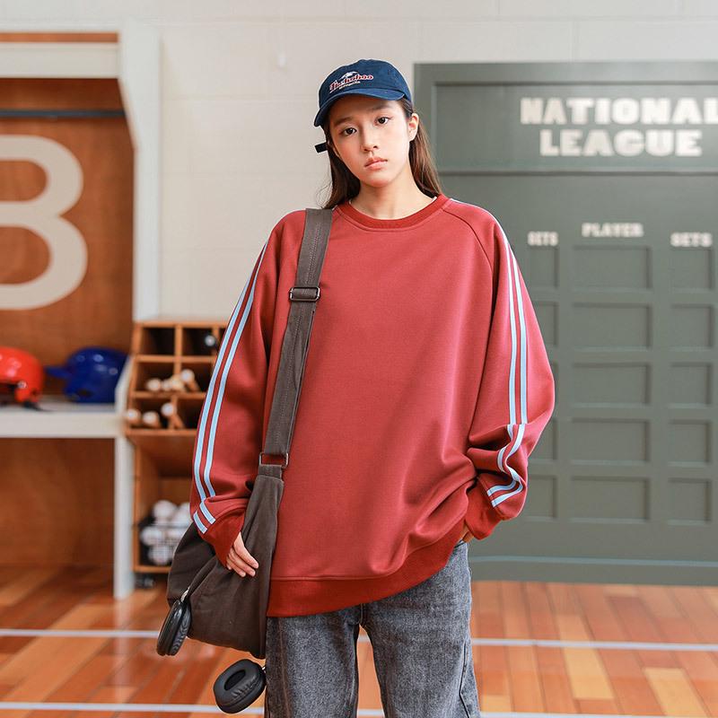 Unisex Retro Sports Hoodie - Loose Fit, Long Sleeve, Autumn Edition 4XL