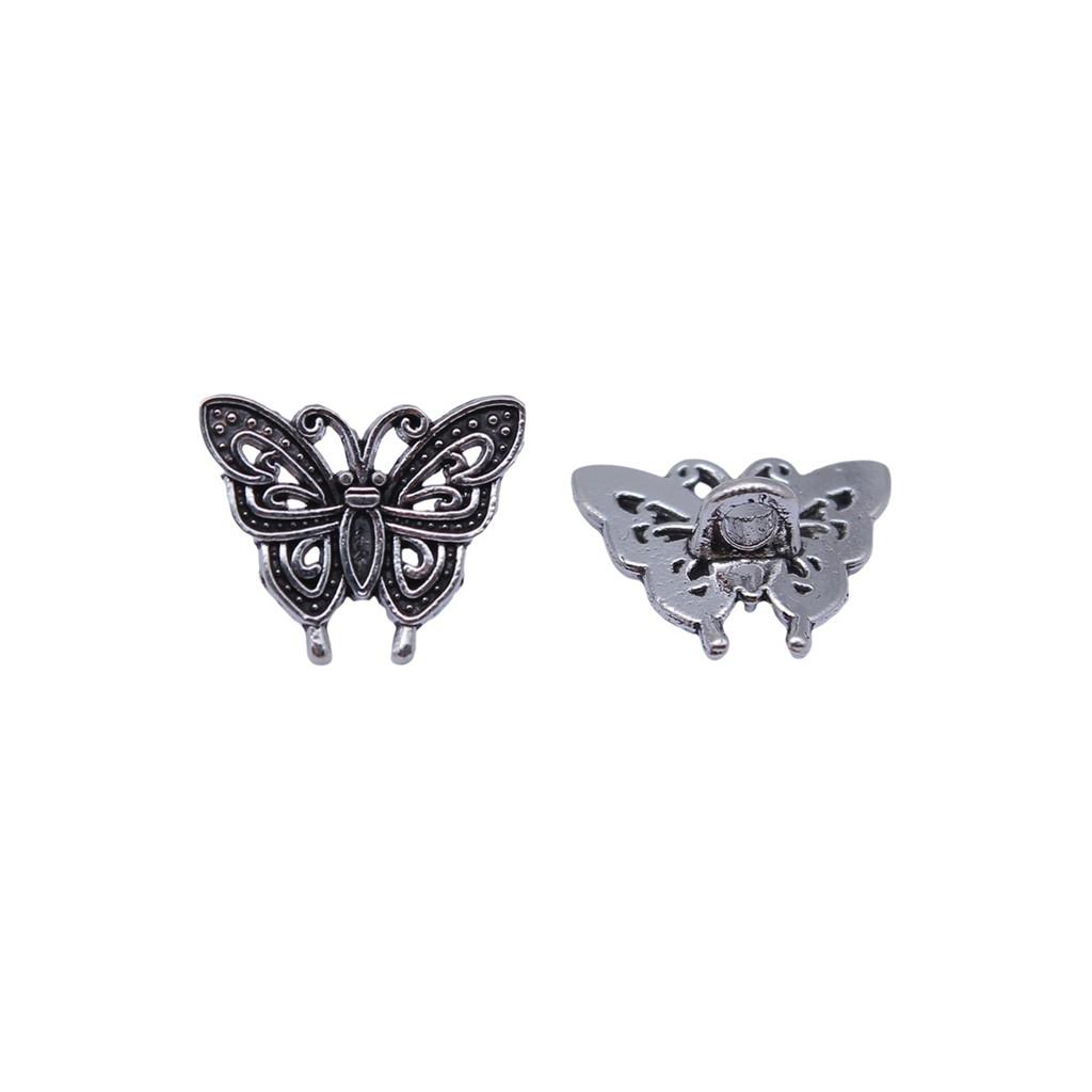 Angel Wing Beads Spacer Small Hole Butterfly Charms For Spiritual Jewelry