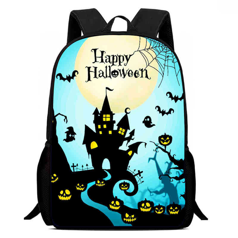 Halloween School Bag Multifunctional Backpack