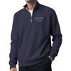 Men's Pullover Long Sleeved Stand Up Collar Sweatshirt Casual Cut Height Collar Lamb Wool Base Shirt
