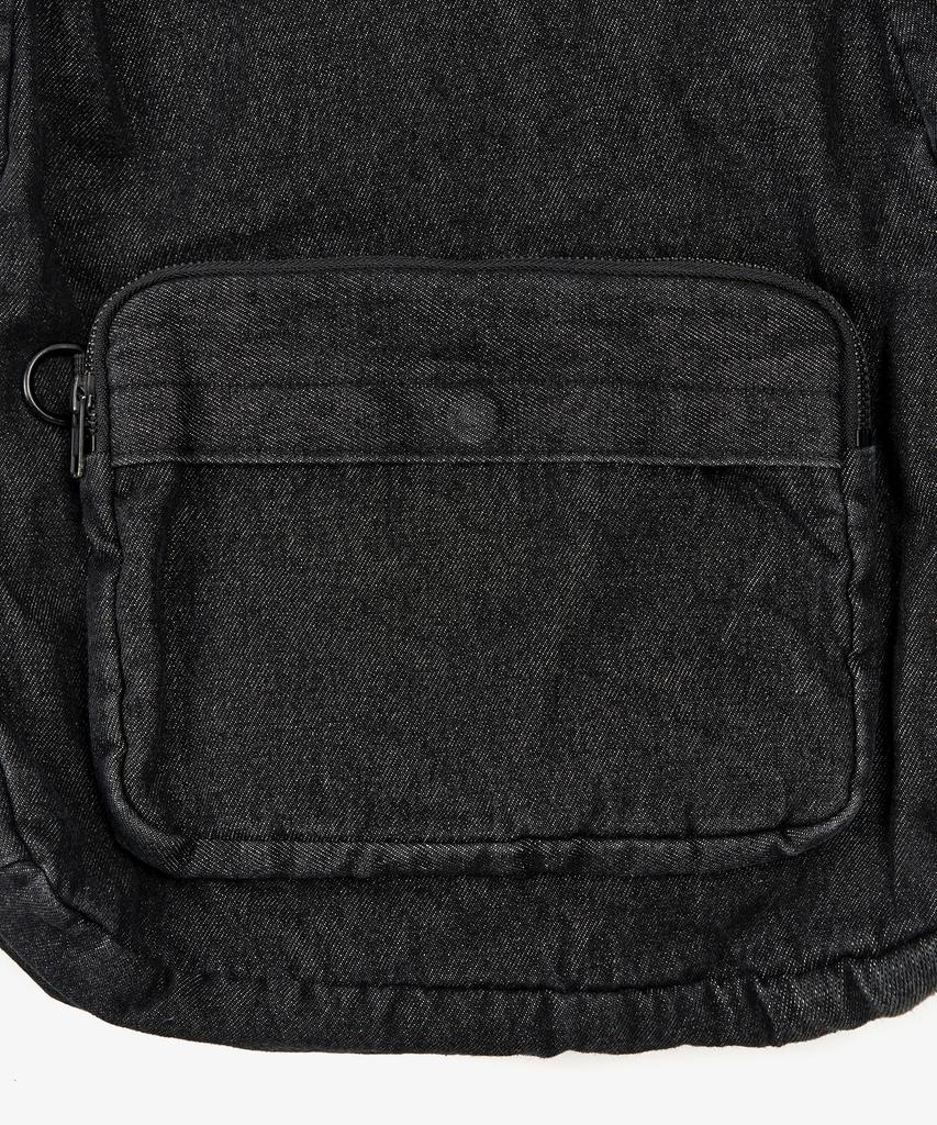 Toffee Denim Backpack (Black)