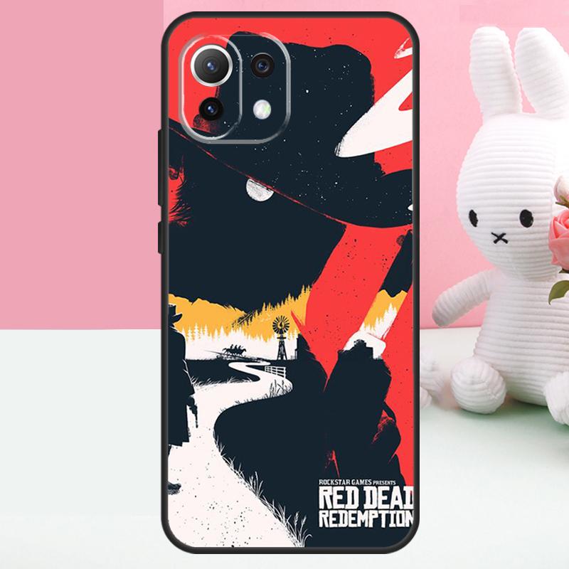 Red Dead Redemption 2 Funda For POCO F5 X3 X4 X5 Pro M4 F4 GT C40 F3 Case For Xiaomi 13 Lite 12 11T 12T Pro 12X