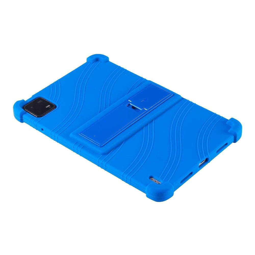 Silicone Case for For Xiaomi Pad 6/6Pro Soft with Adjustable Stand and Anti-impact Thickened Corners.