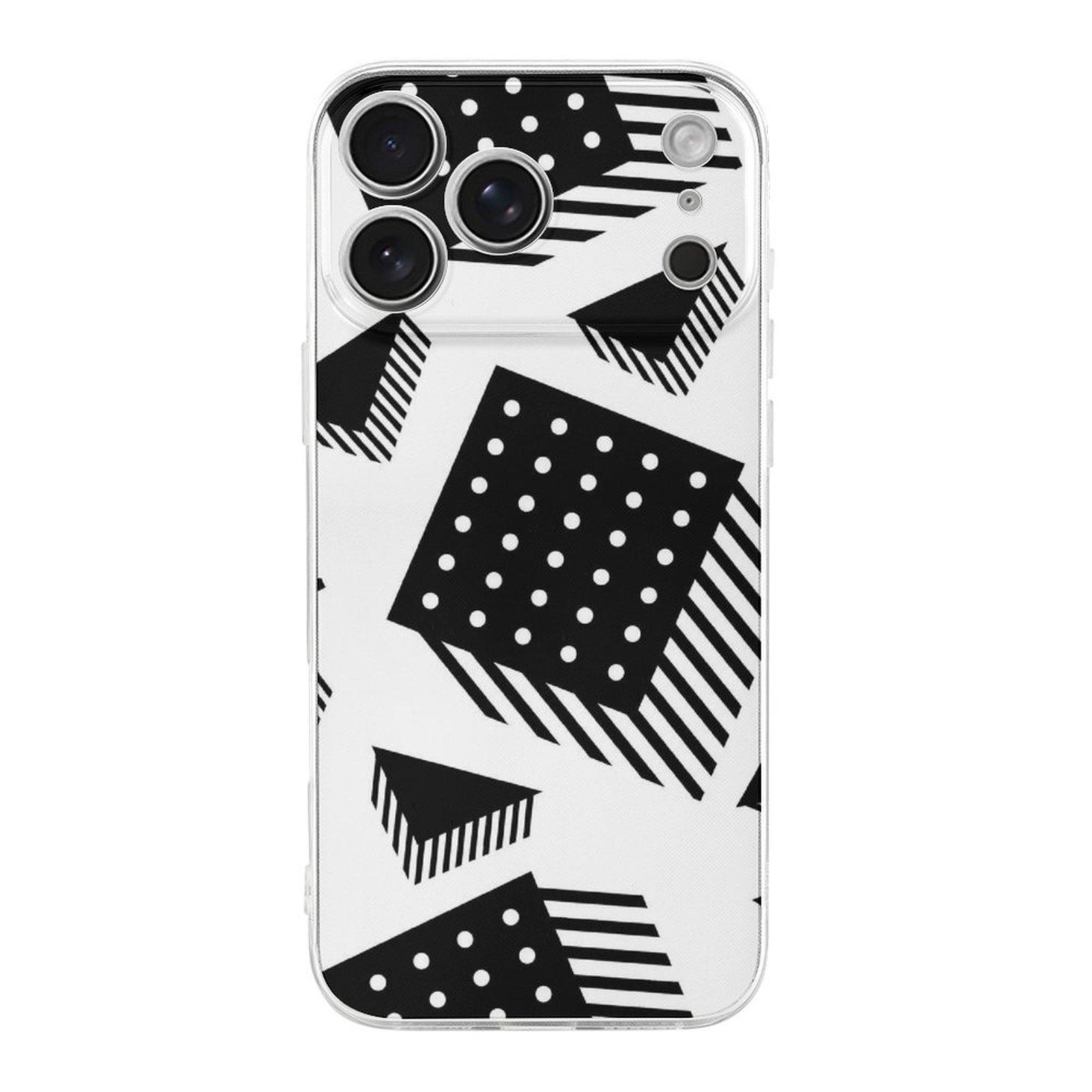 

1 Pack For iPhone 17 Series TPU Phone Case Transparent Grip-Friendly Comfort-Touch Design, Daily Protection IPHONE-17ProMax белый