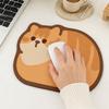 Thickened Wrist Rest Mousepad Cute Cat Computer Desk Mat Comfortable Cat Mouse Pad  Dormitory Use
