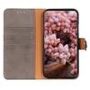 KHAZNEH For Samsung Galaxy S25 FE Wallet Case Cowhide Texture Leather Flip Phone Cover