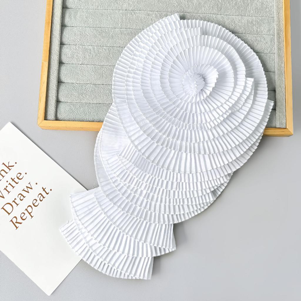 Folded Handmade Three-Dimensional Flower Accessories Clothing Dress Skirt Large Flower Decoration Corsage Cloth Sticker Accessories