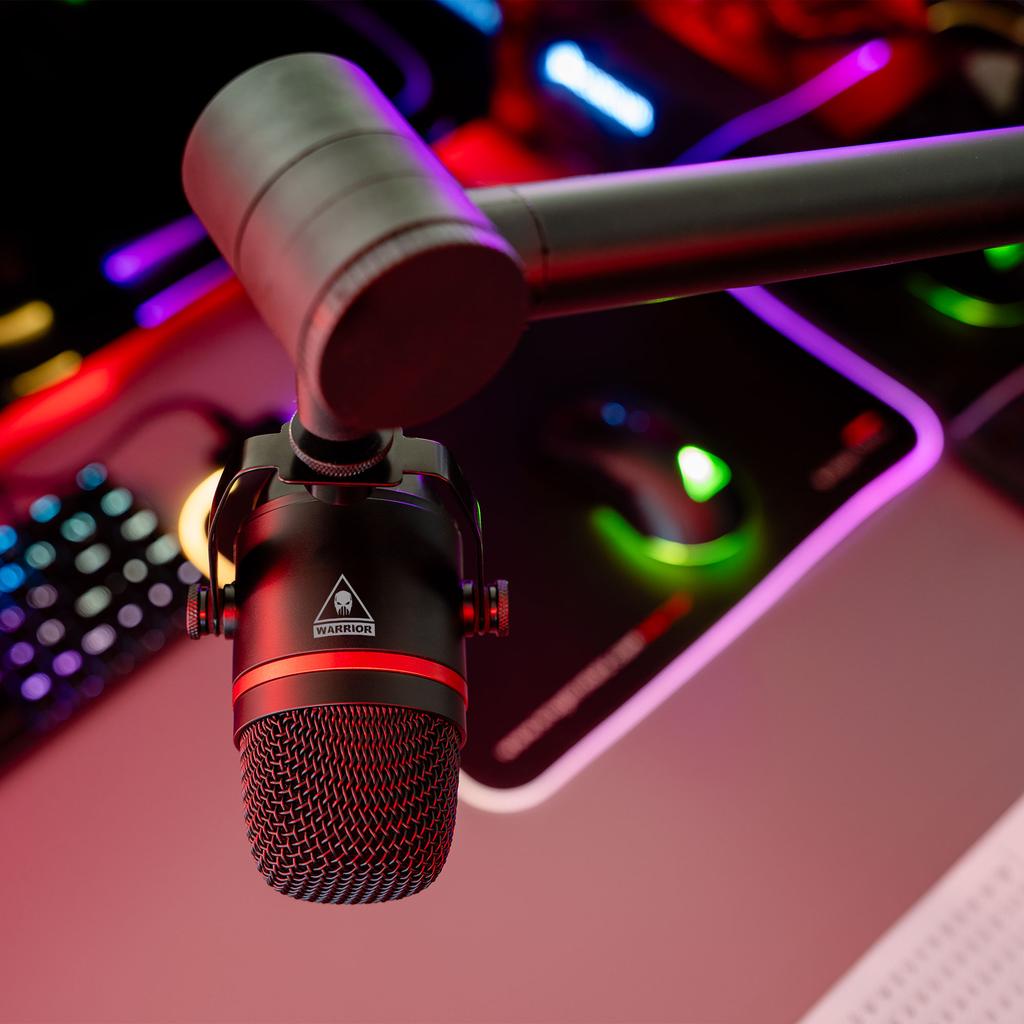 Kruger&Matz Warrior GV-200 USB Gaming Vlogger Microphone for Streaming