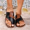 Fashion New Summer Flat Non-slip Waterproof Womens Shoes Outdoor Casual Comfortable Beach Dress Womens Slippers Large Size