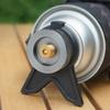 Outdoor Stove Camping Gas Converter Adapter with Fixed Bracket Camping Gas Stove Conversion Head Furnaces Converter