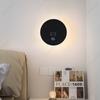 Simple LED Touch Dimming US Plug Wall Light USB Charging Port Bedroom Bedside Lamp Living Room Corridor Decorative Wall Light