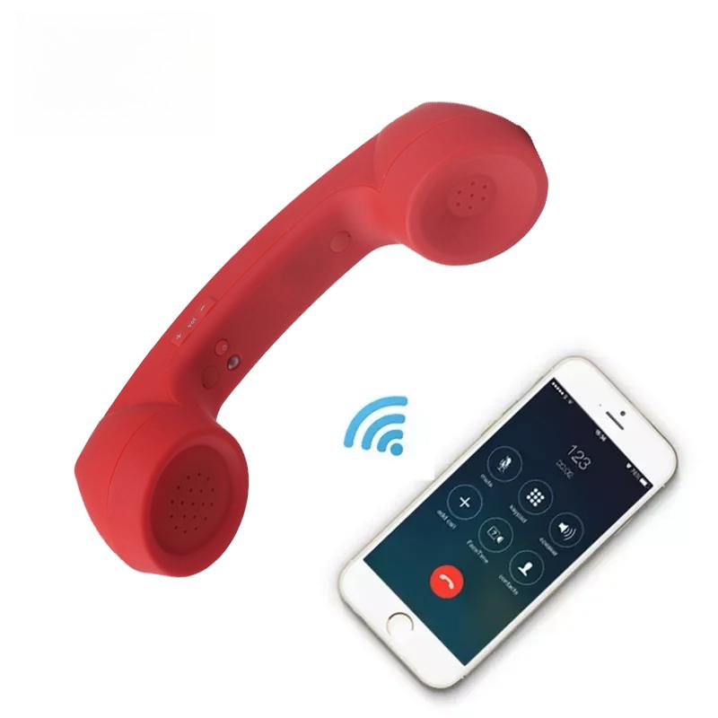 Wireless Bluetooth Retro Stereo Handset Radiation-proof Handset Receiver Headphones For A Mobile Phone With Comfortable Call