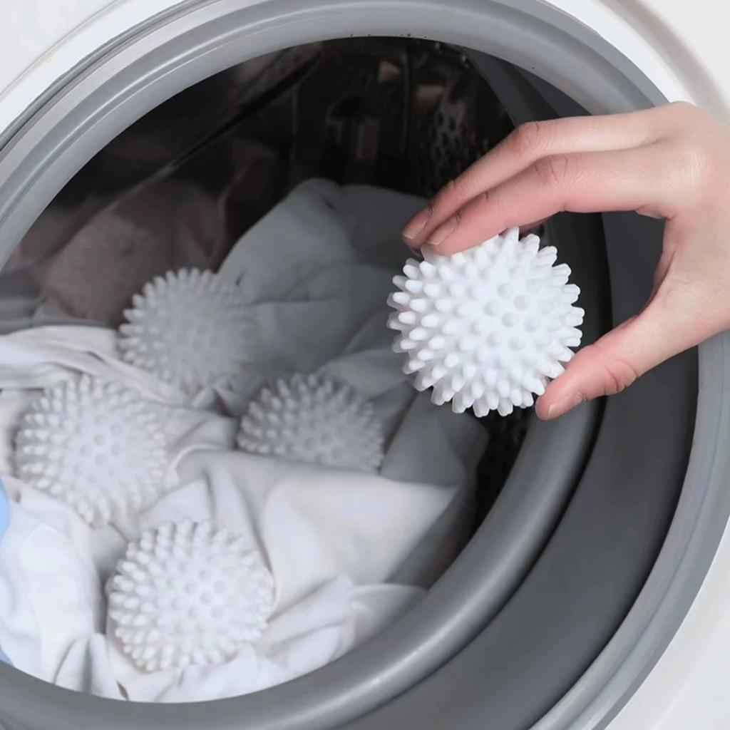 Anti-wrap Laundry Ball Round Pure White Magic Cleaning Drum Washing Machine Laundry Dryer Balls Washing Machine Cleaner