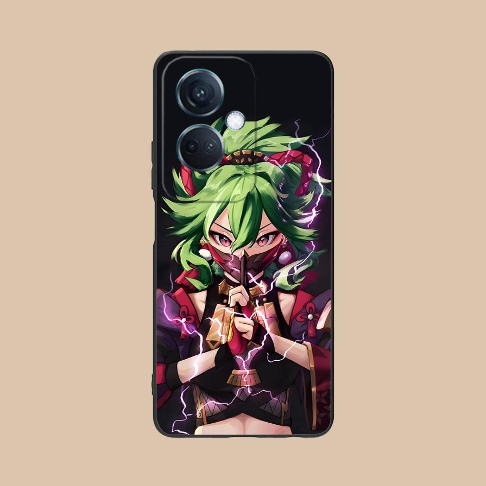 

Game GI Kuki Shinobu Mobile Phone Case for OPPO Find X9 X8 X7 X6 X5 X3 X2 Plus s Pro Ultra Lite Colorful Printing Cover Cover OPPO Find X2 Pro
