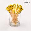 Disposable Bamboo Fork Party Buffet Fruit Fork Party Dessert Stick Forktableware
