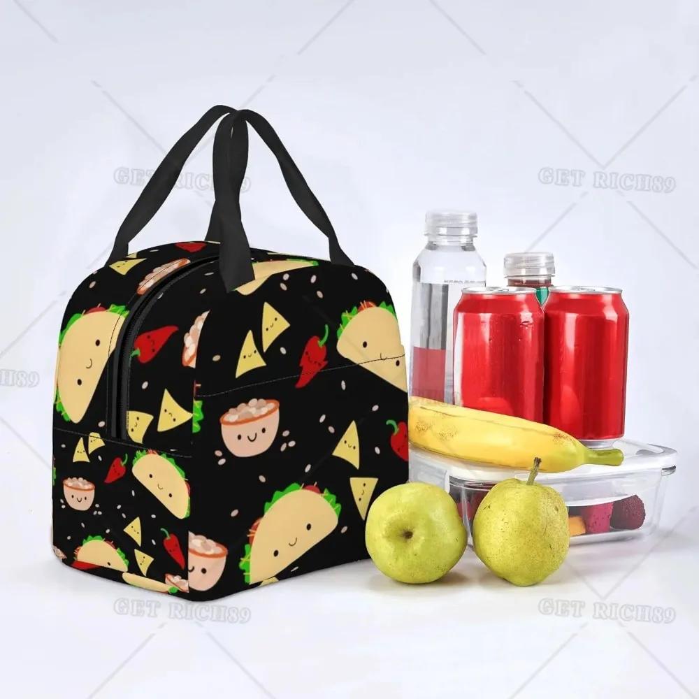 Borse Termiche per Pranzo Uomo Donna, Borsa Tote per Mantenere Cibo Caldo o Freddo, Lunch Box Riutilizzabile per Ufficio, Viaggi, Potluck, Cucina di Casa