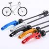 2 Pcs Front Rear Bike Axles Wheel Hub Skewers Bicycles Quick Release Lever
