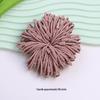 Korean Style Cable Knit Children's Hair Ties - Elastic, Hair-Friendly Candy Color Square Buckle Accessories.