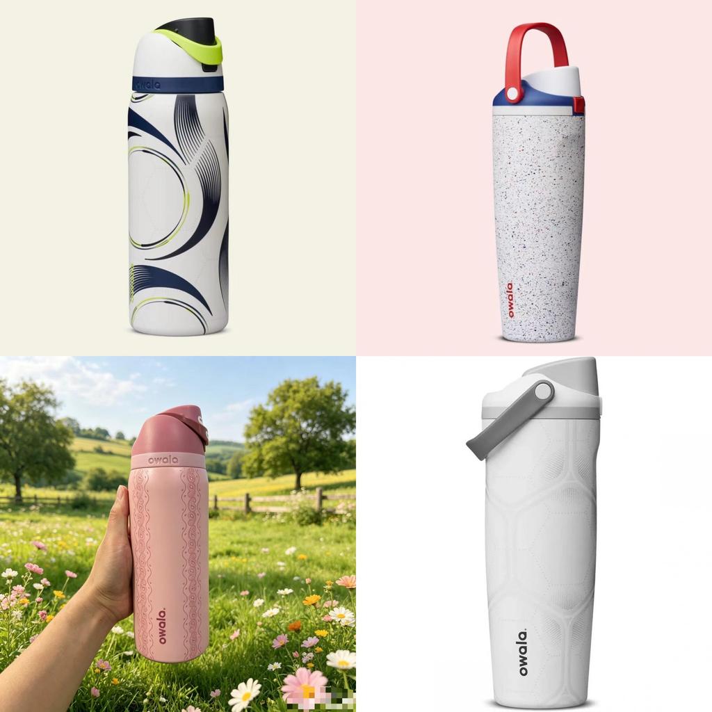 Tazza da Viaggio Termica Sportiva Owala da 32 oz per Attività all'Aperto e Regali