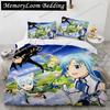 Sword Art Online Bedding Set Anime Duvet Covers King Queen Double Twin Size Adults Bed Linens Single Double Size Bedding Set