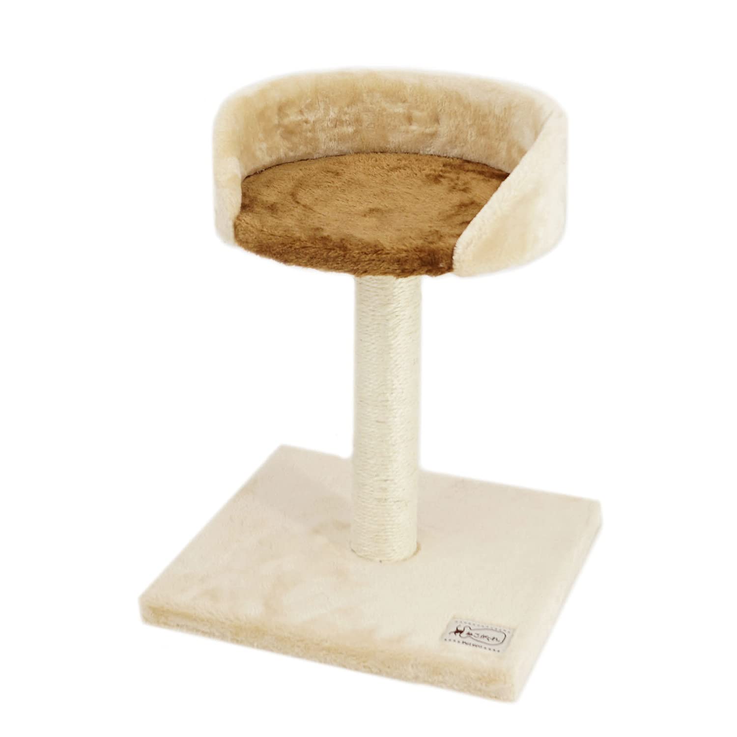 

PetPro Cat Loves Scratching Post Cat Tower Stand белый