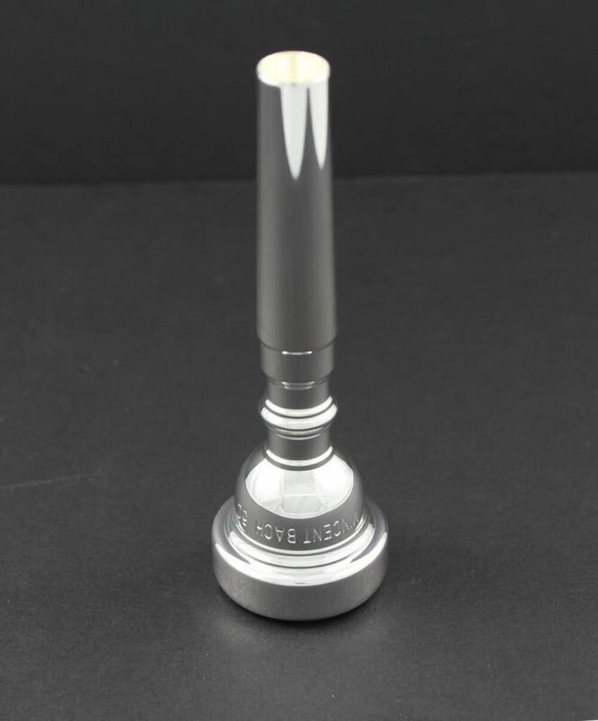 Bach Trumpet Mouthpiece 3D Silver Plated Finish
