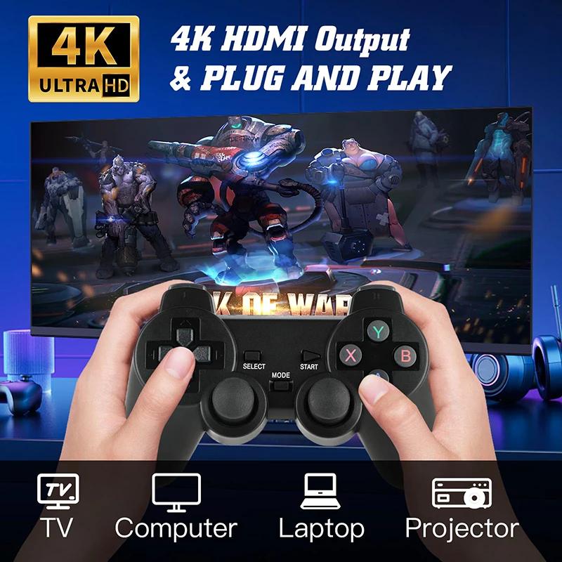M8 Gaming Console 20000 Games M8 Console 2.4G Dual Wireless Controller Game Stick 4K Retro game For Dropshiopping Xmas Gift