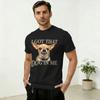 Unisex T-Shirt Lustig Ich habe diesen Hund in mir Meme Vintage 100% Baumwolle T-Shirt Kurzarm T-Shirts Rundhals Oberteile Geschenkidee