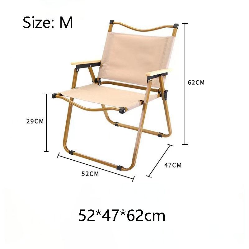 Aluminum Folding Chair Portable Camping Chair Heavy Duty Outdoor Picnic Chair Car Trunk Lightweight Chair for Beach Hiking