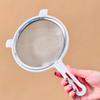 304 Stainless Steel Fine Mesh Flour Sieve Reusable Colander Residue Filter Spoon Detachable Strainer Skimmer Spoon Kitchen Tools